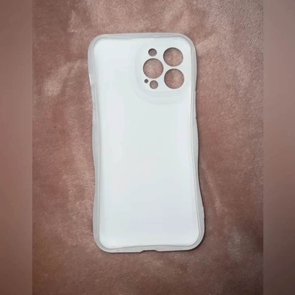White Protective Silicone Phone Case - Unbranded